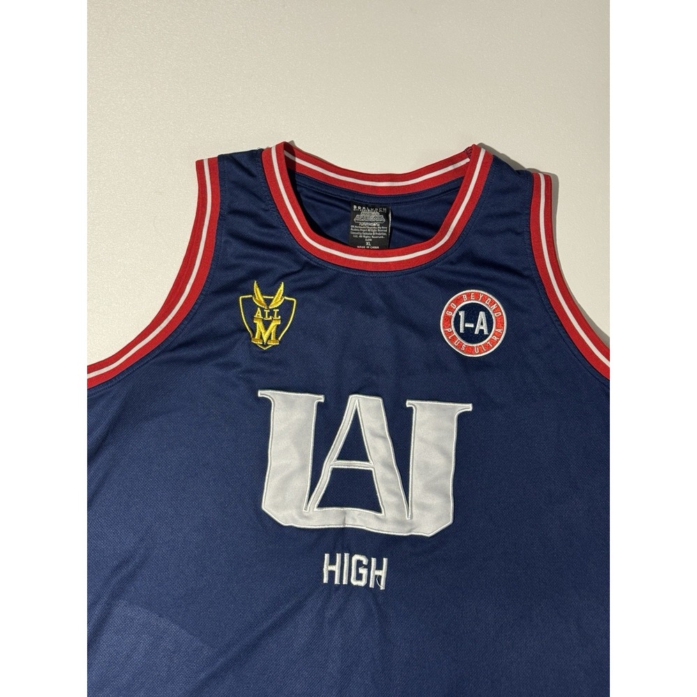 Men's Box Lunch Anime My Hero Academia UA High Soccer Jersey X-Large Stitched